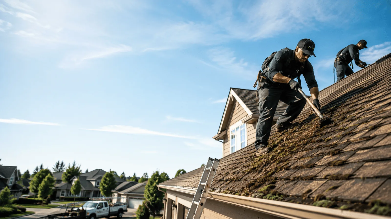 Roof Moss Removal in Strasburg, ND near me